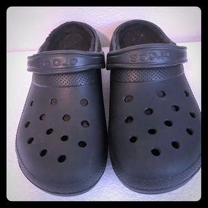 Crocs Classic fuzz lined Clog Size 8
